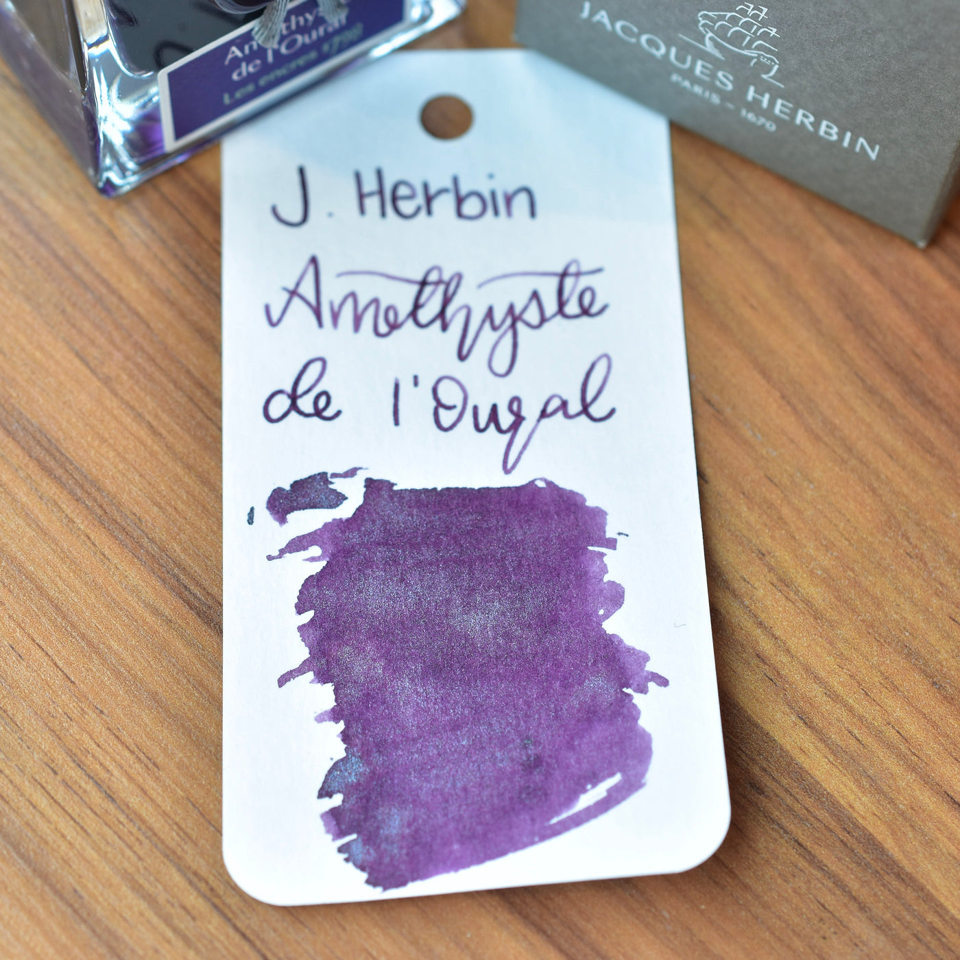 Jacques Herbin 1798 Amethyste de l'Oural Ink Bottle