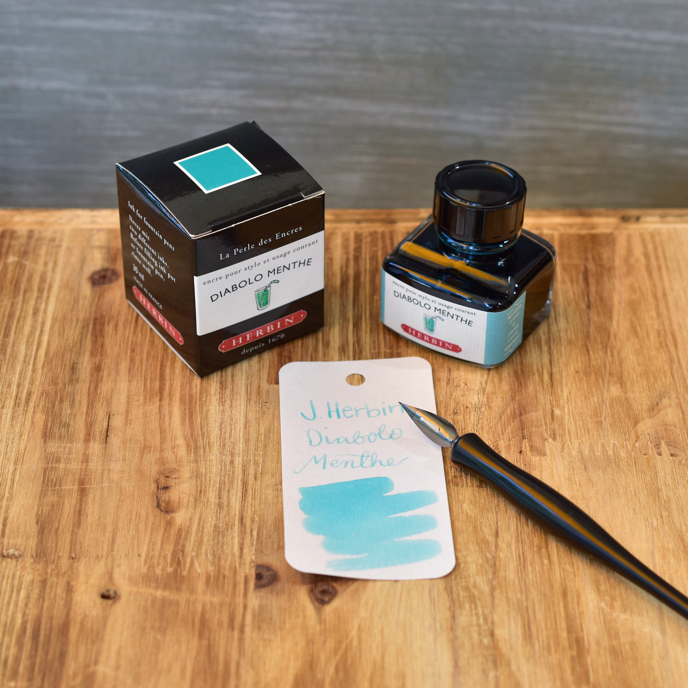 Herbin Diabolo Menthe Ink Bottle