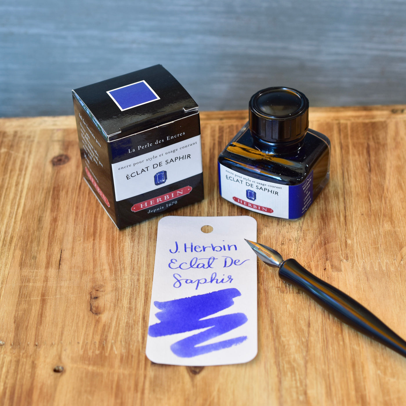 Herbin Eclat De Saphir Ink Bottle