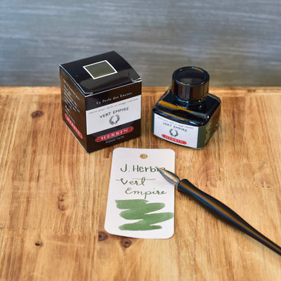 Herbin Vert Empire Ink Bottle