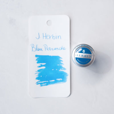Jacques Herbin Bleu Pervenche Ink Cartridges Turquoise