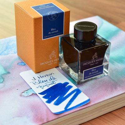 Jacques Herbin Bleu de Minuit Ink Bottle