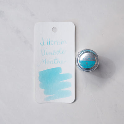 Jacques Herbin Diabolo Menthe Ink Cartridges Turquoise