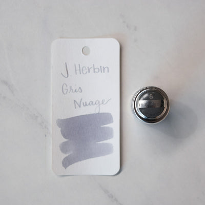 Jacques Herbin Gris Nuage Ink Cartridges Grey