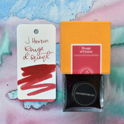 Jacques Herbin Rouge d'Orient Ink Bottle