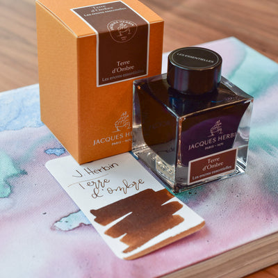 Jacques Herbin Terre d'Ombre Ink Bottle