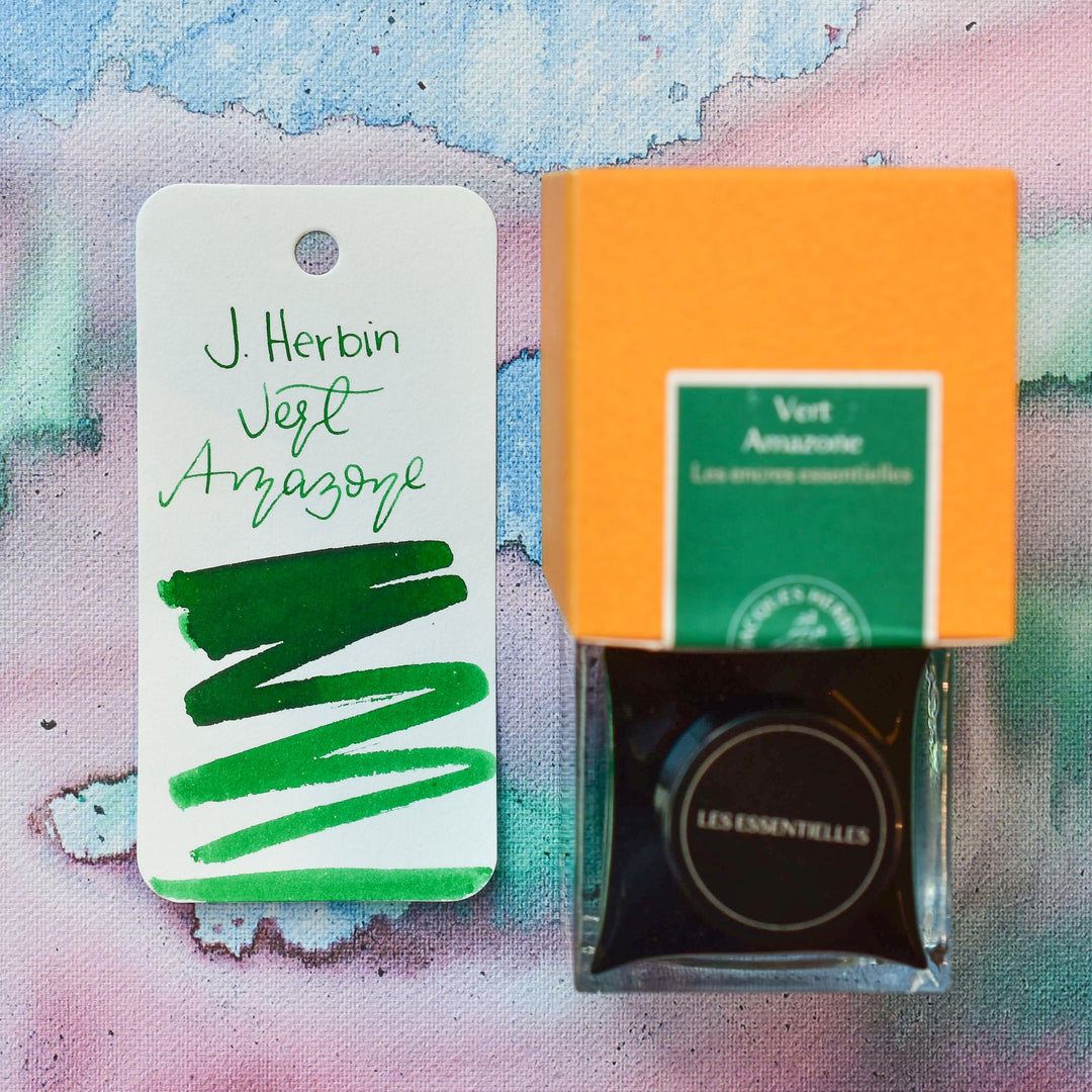 Jacques Herbin Vert Amazone Fountain Pen Ink Bottle – Truphae