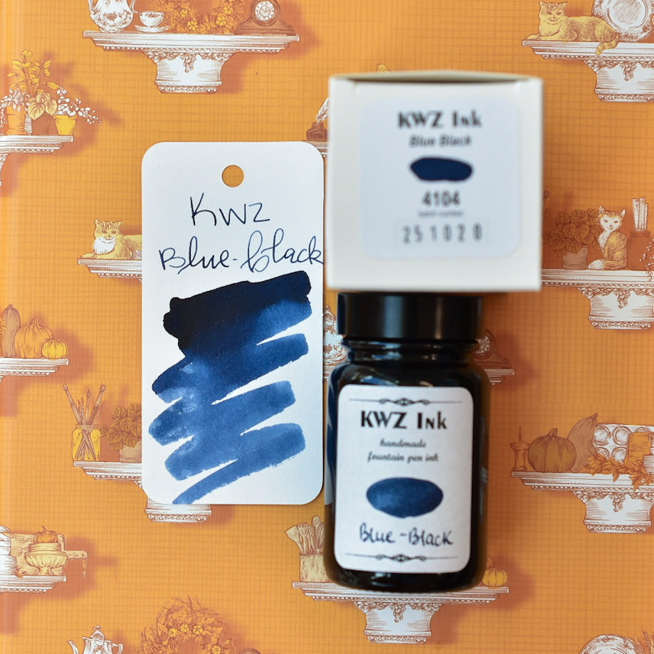 KWZ Blue Black Ink Bottle