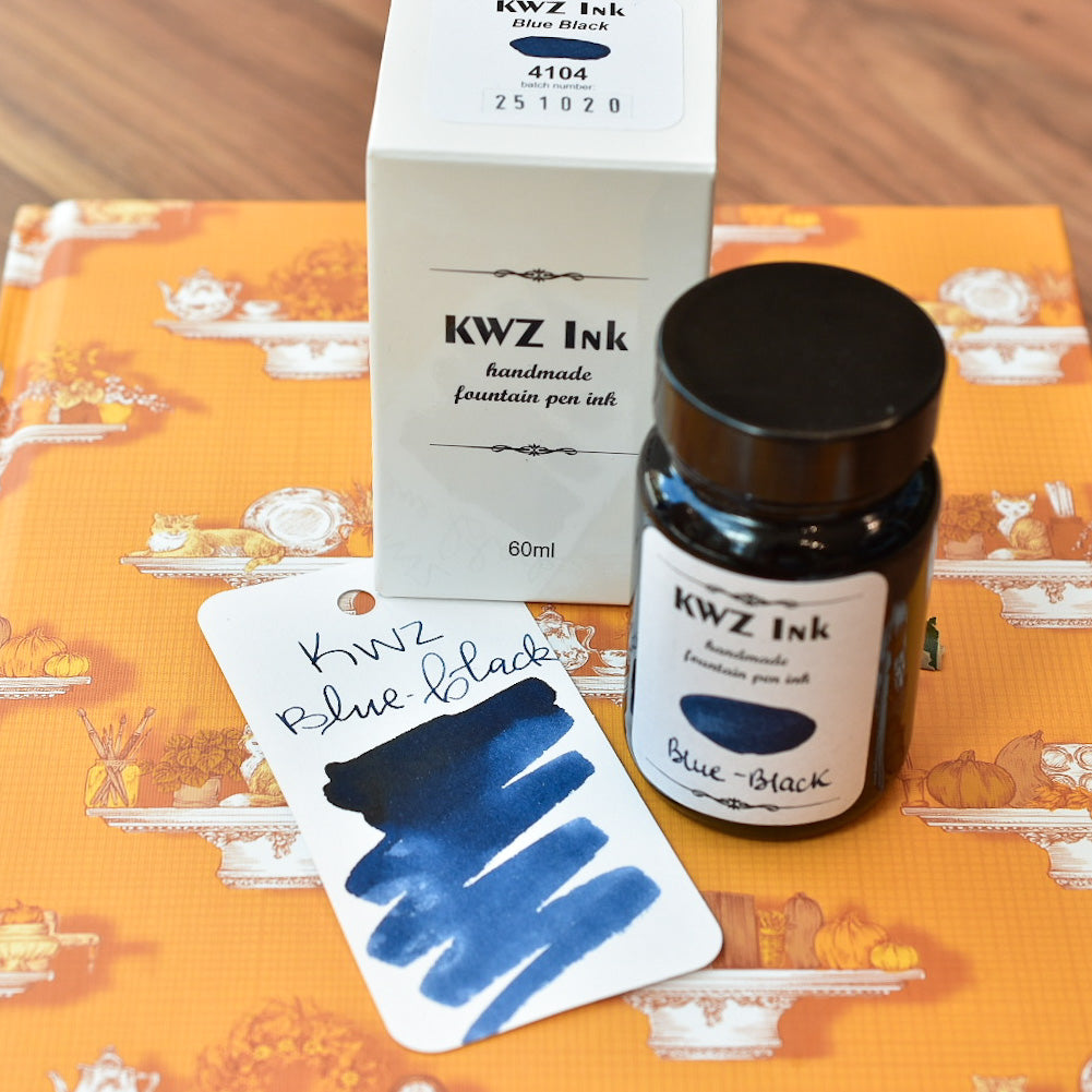 KWZ Blue Black Ink Bottle