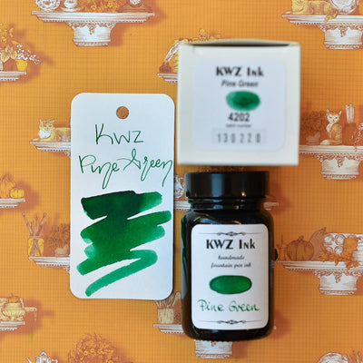 KWZ Pine Green Ink Bottle