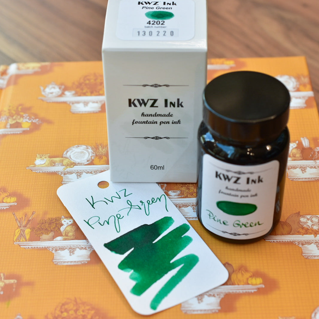 KWZ Pine Green Ink Bottle