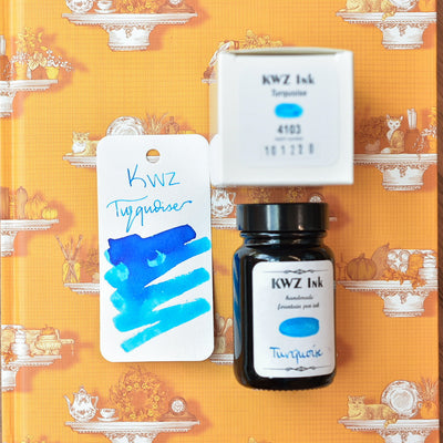 KWZ Turquoise Ink Bottle