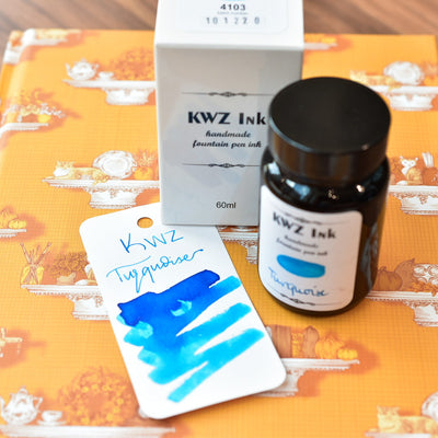 KWZ Turquoise Ink Bottle