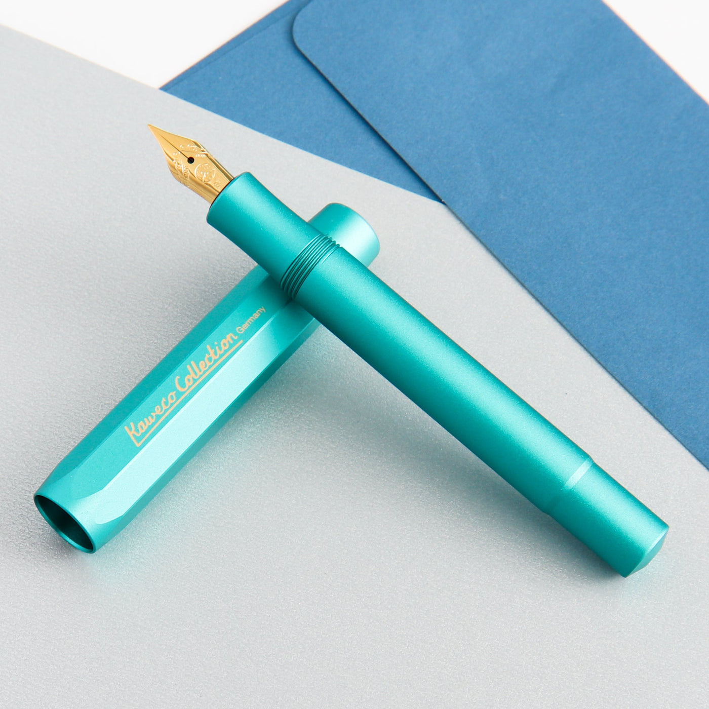 Kaweco AL Sport Special Edition Iguana Blue Fountain Pen