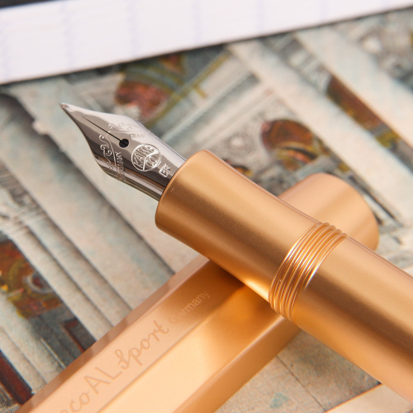 Kaweco Al Sport Gold Fountain Pen Nib