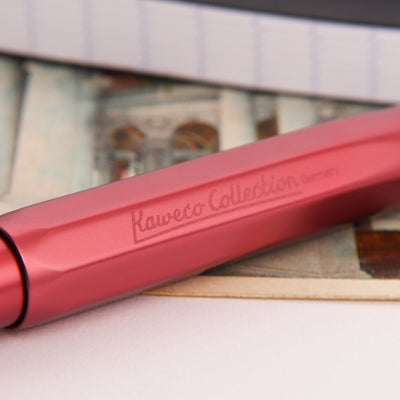 Kaweco Al Sport Ruby Fountain Pen Engraving