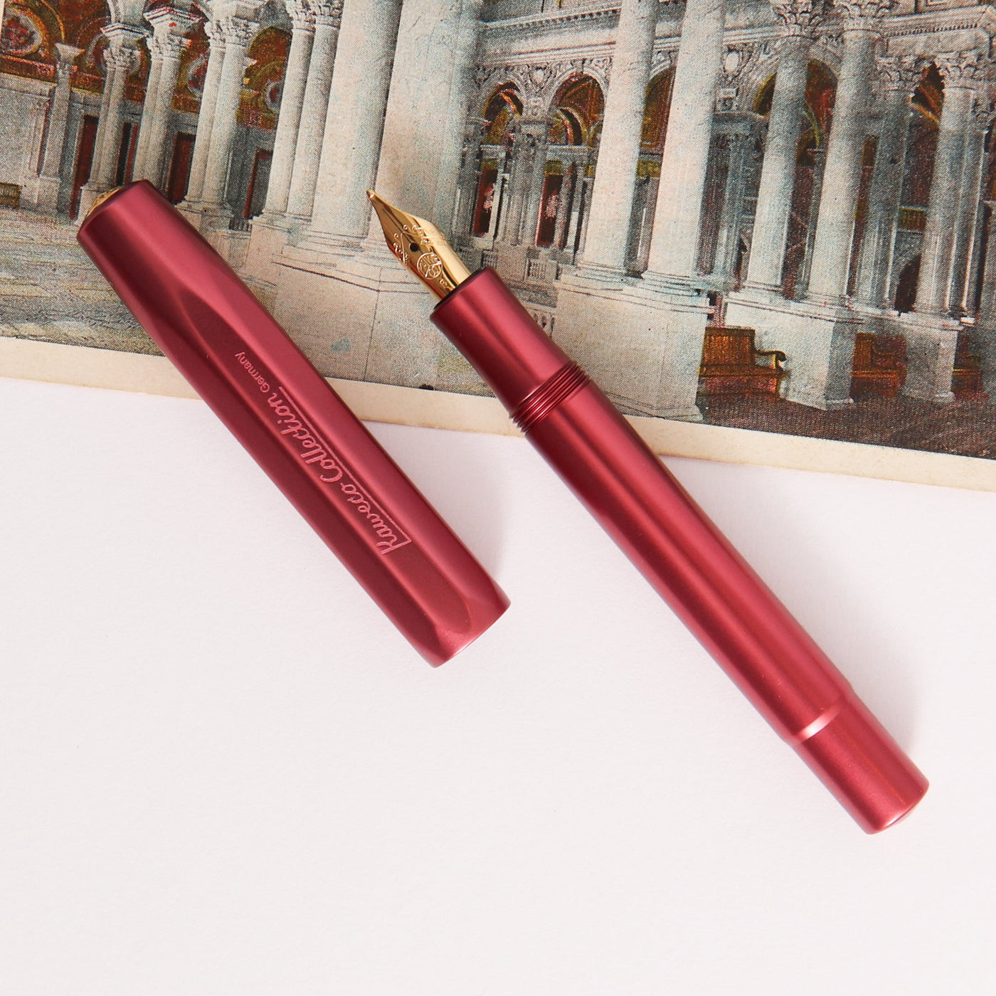 Kaweco Al Sport Ruby Fountain Pen Red