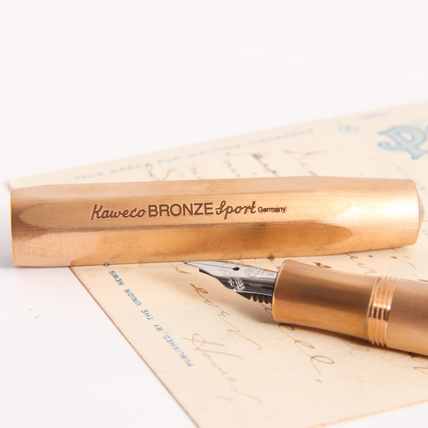 Kaweco Bronze Sport Fountain Pen Engraving