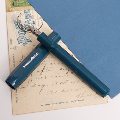 Kaweco Perkeo Blue Fountain Pen Calligraphy Set – Truphae