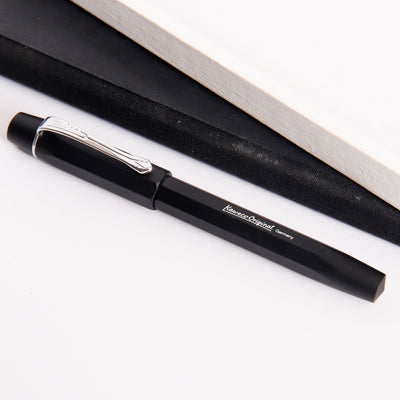 Kaweco-Original-Black-&-Chrome-060-Fountain-Pen-Matte-Body