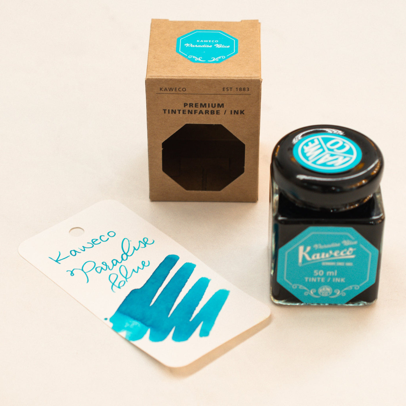 Kaweco-Paradise-Blue-Ink-Bottle