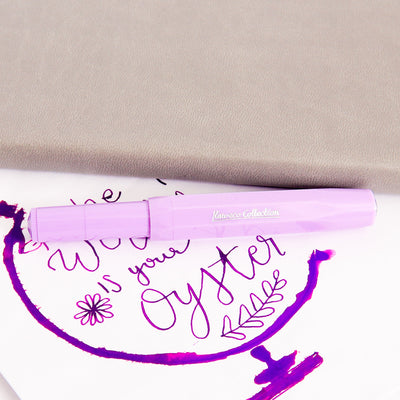 Kaweco Skyline Sport Lavender Fountain Pen Capped