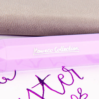 Kaweco Skyline Sport Lavender Fountain Pen Logo Engraved