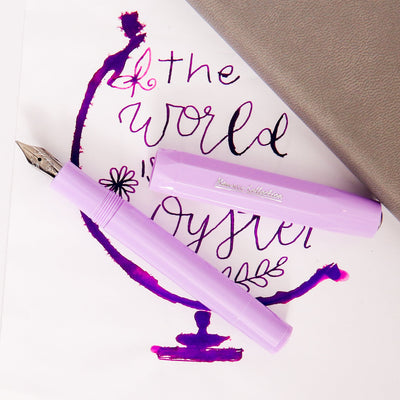 Kaweco Skyline Sport Lavender Fountain Pen Purple Pocket Sized Pen
