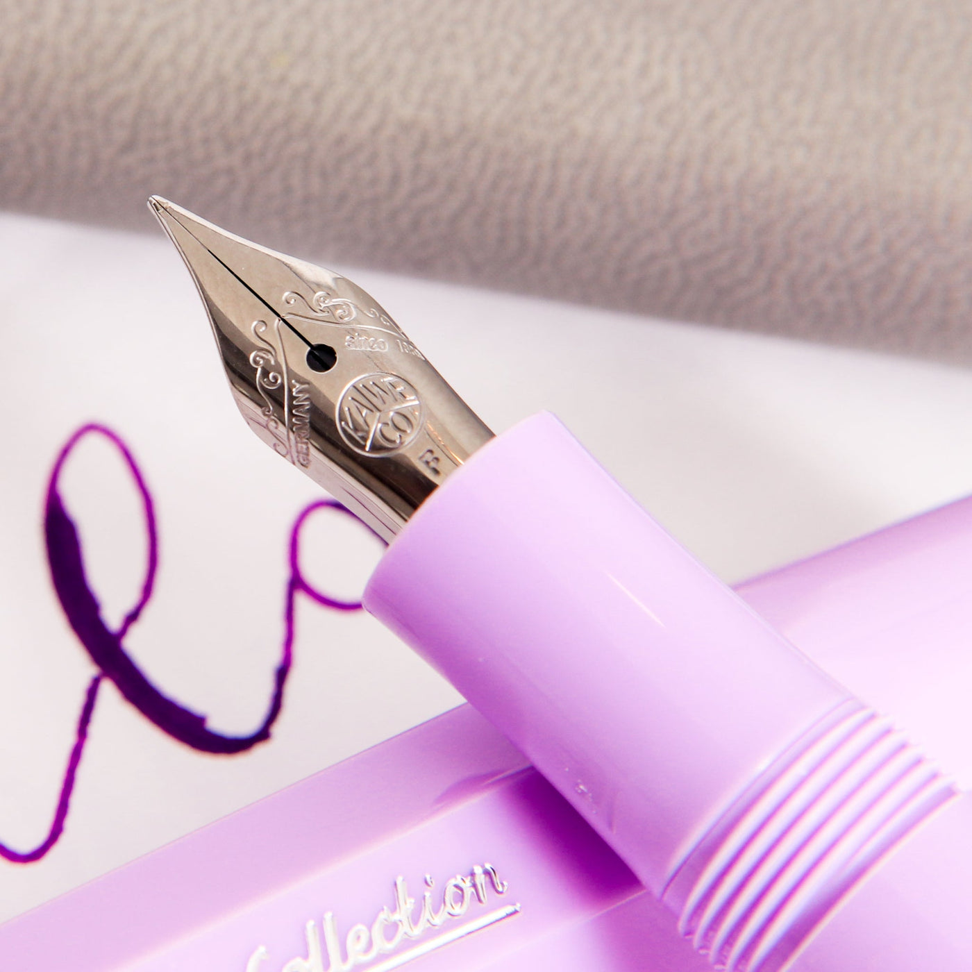 Kaweco Skyline Sport Lavender Fountain Pen Stainless Steel Nib