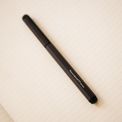 Kaweco Special Al Dip Pen in Black Matte - Flexible Point