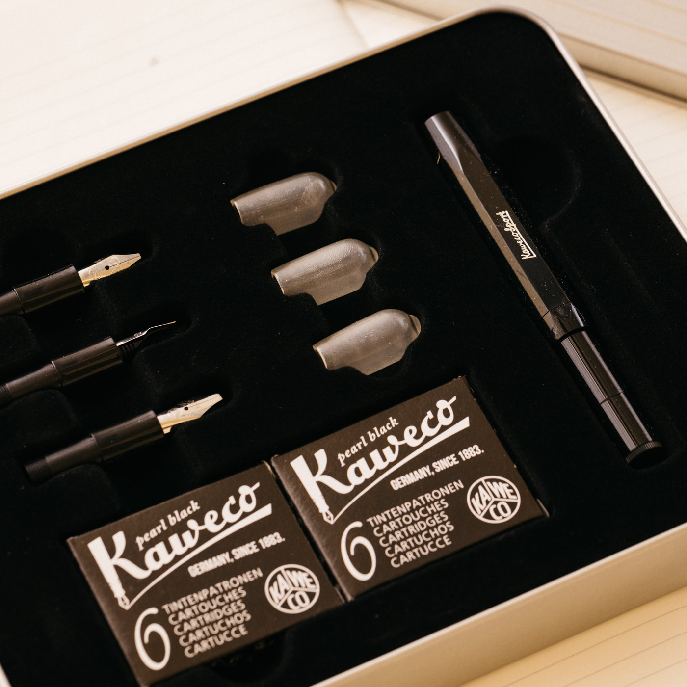 Kaweco Sport Black Large Fountain Pen Calligraphy Set