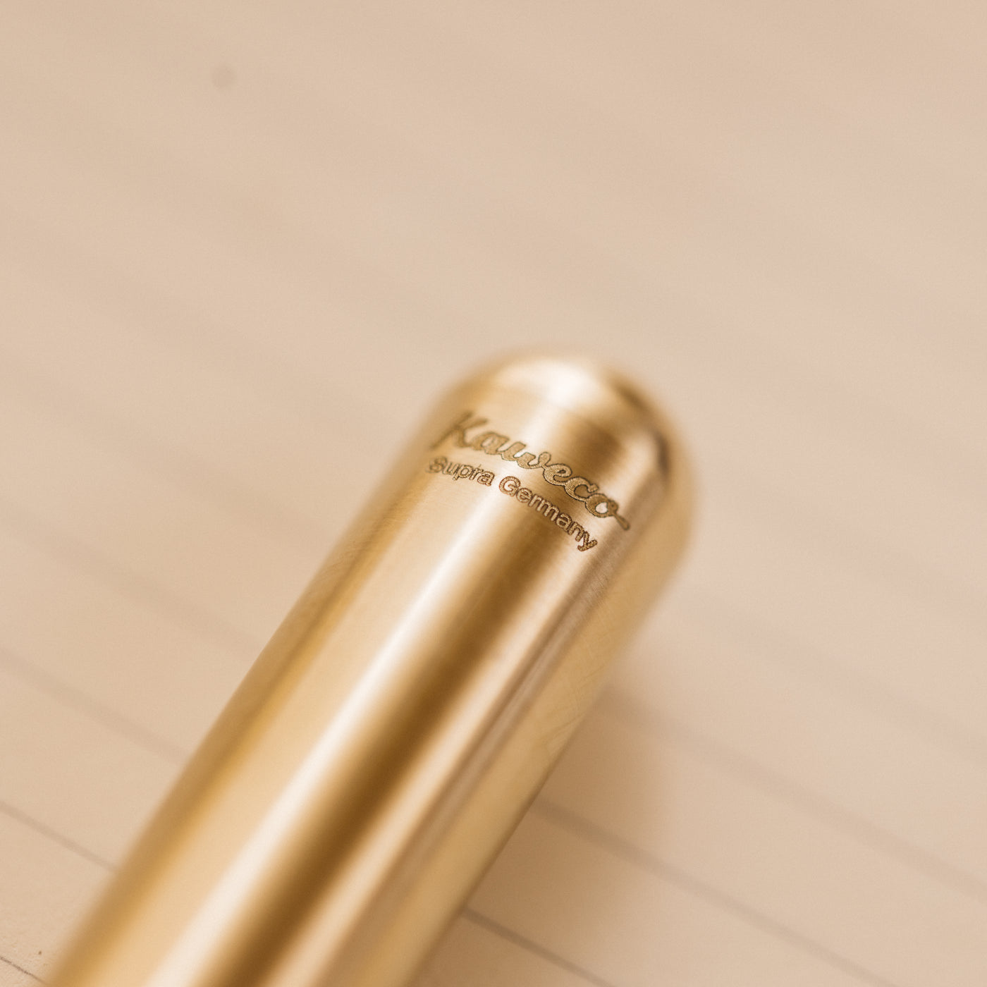 Kaweco Supra Brass Fountain Pen