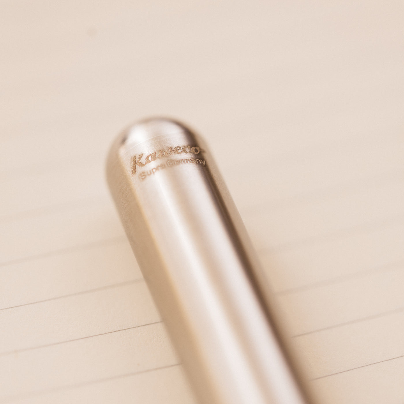 Kaweco Supra Stainless Steel Fountain Pen