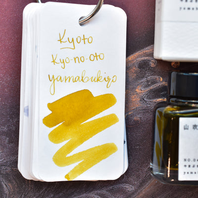 Kyoto TAG Kyo-no-Oto No. 4 Yamabukiiro Ink Bottle