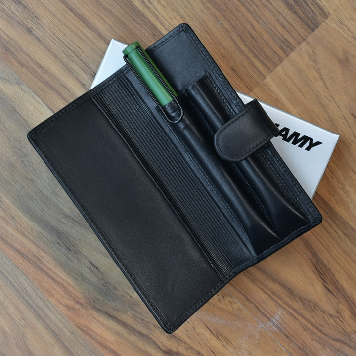 Lamy Pen Wallet Case Lamy Einsteiger Pen Case Black (Fits Pen)