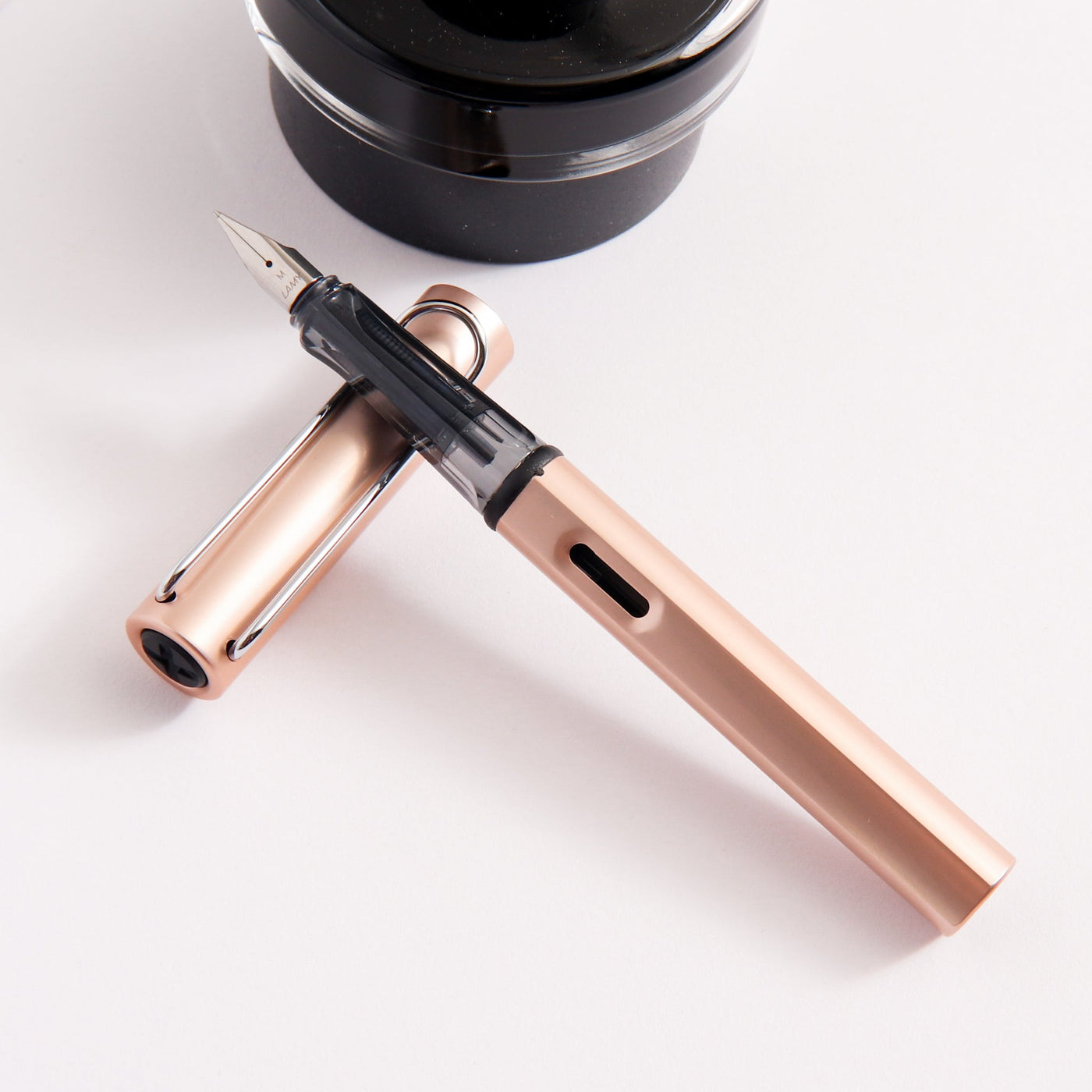 LAMY-AL-Star-Cosmic-Fountain-Pen-&-Ink-Bottle-Gift-Set-Pink-Pen