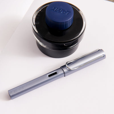 LAMY-Al-Star-Azure-Fountain-Pen-&-Ink-Bottle-Gift-Set-Blue-Ink