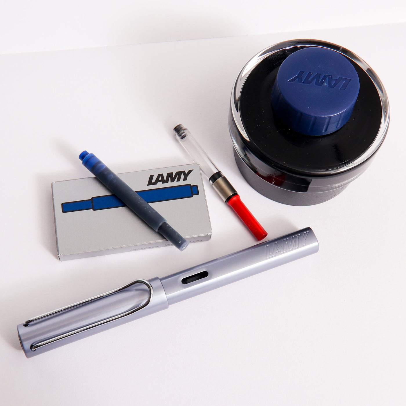 LAMY-Al-Star-Azure-Fountain-Pen-&-Ink-Bottle-Gift-Set