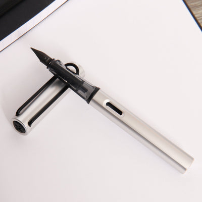 LAMY Al Star Silver with Black Clip Fountain Pen