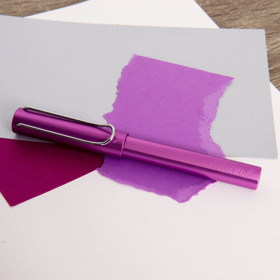 LAMY AL-Star Special Edition Lilac Rollerball Pen Capped