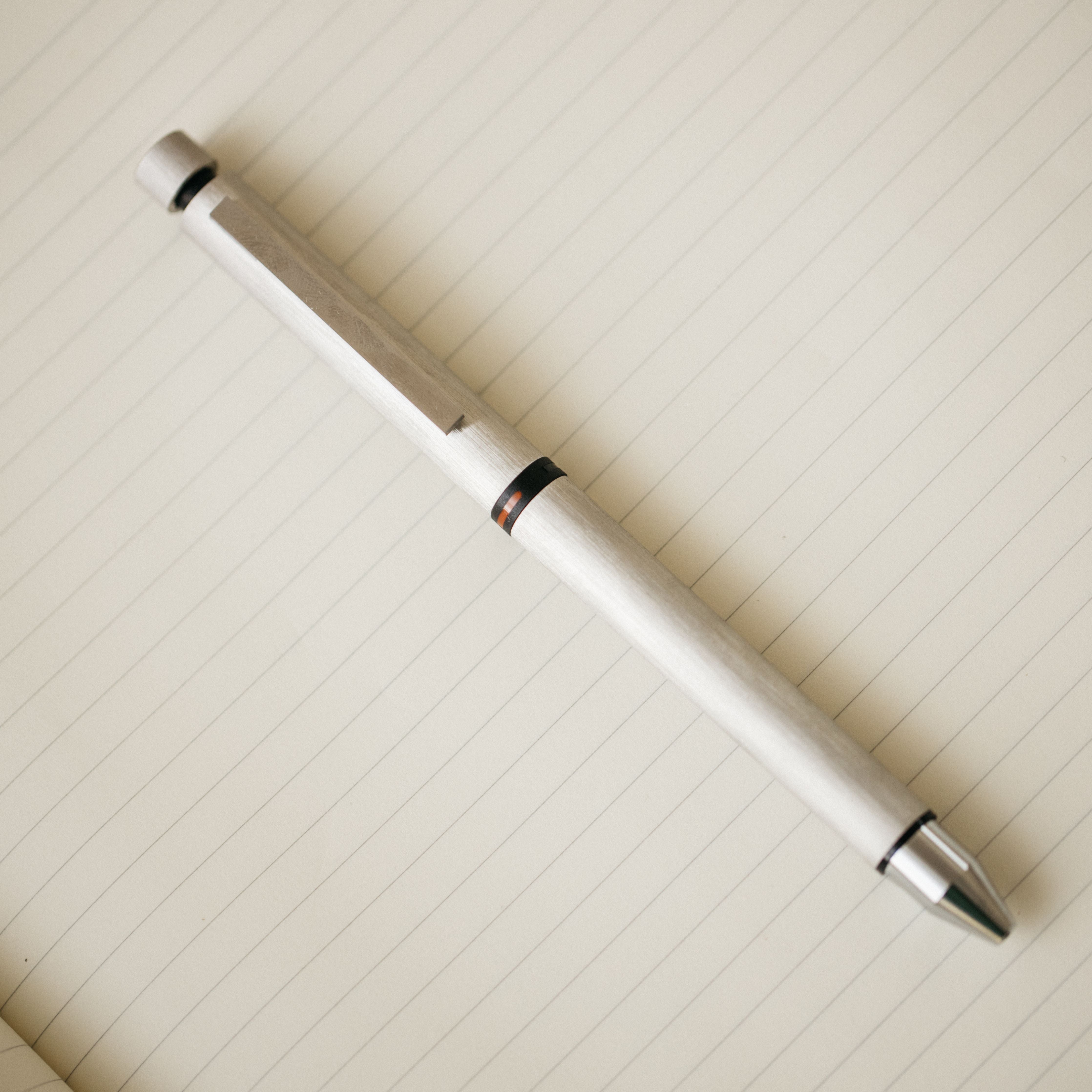筆記具 LAMY cp1 tripen LAMY CP1 Brushed Stainless Steel Multipen – Truphae