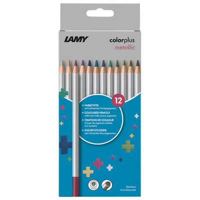 LAMY Colorplus Metallic Colored Pencils Set of 12