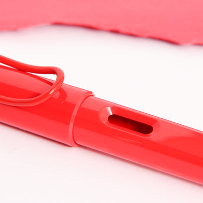 LAMY Joy Special Edition Strawberry Fountain Pen Ink Window