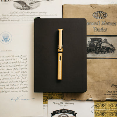 LAMY LX Black Gold Fountain Pen