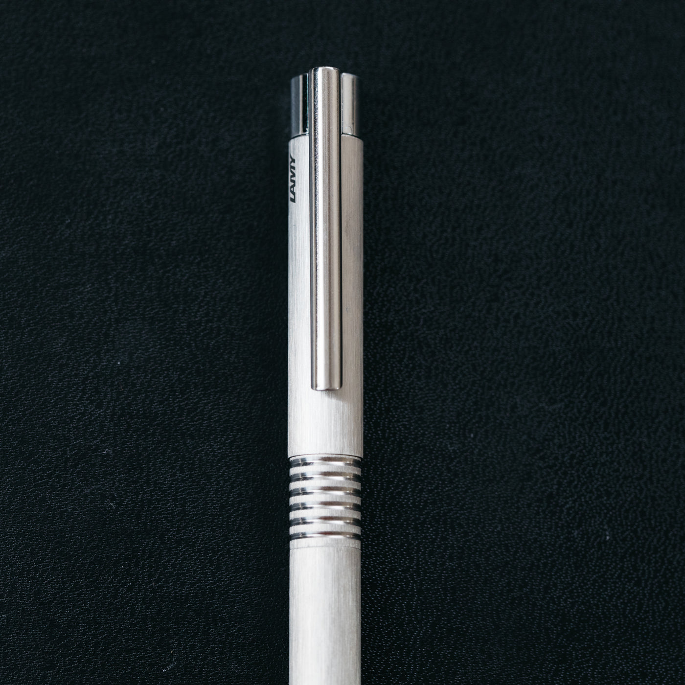LAMY Logo Brushed Stainless Steel Fountain Pen