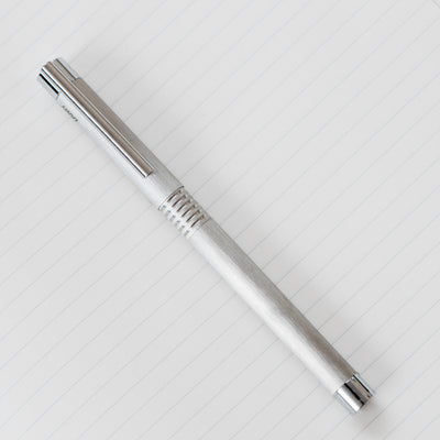 LAMY Logo Brushed Stainless Steel Fountain Pen