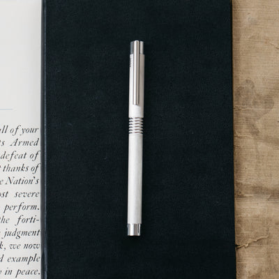 LAMY Logo Brushed Stainless Steel Fountain Pen