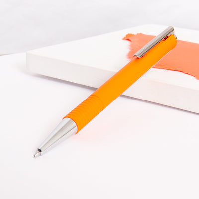 LAMY-Logo-M+-Apricot-Matte-Ballpoint-Pen-Soft-Touch-Surface