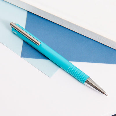 LAMY-Logo-M+-Aquamarine-Gloss-Ballpoint Pen