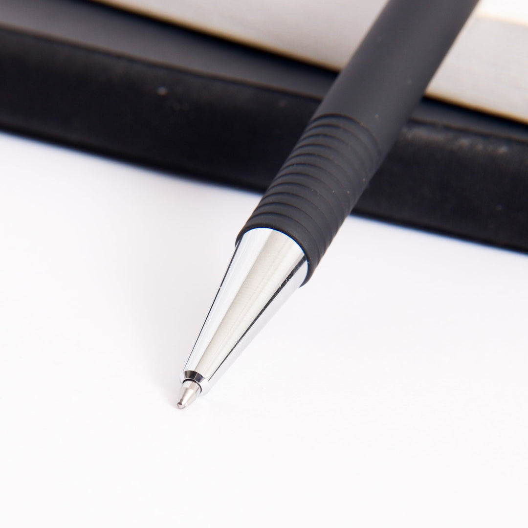 LAMY Logo M+ Black Matte Ballpoint Pen | Truphae